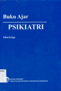 Buku ajar psikiatri edisi 3