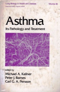 Asthma its pathology and treatment