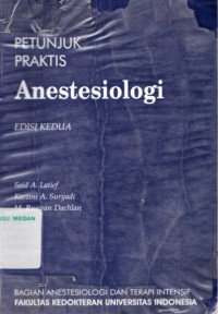 Petunjuk praktis anestesiologi, edisi 2