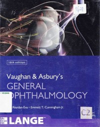 Vaughan & Asbury's general ophthalmology ed. 18