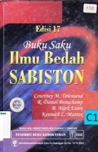 Buku saku ilmu bedah sabiston edisi 17