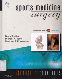 Sport medicine surgery