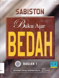 Buku ajar bedah bagian 1