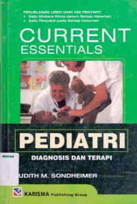 Current essentials pediatri diagnosis dan terapi