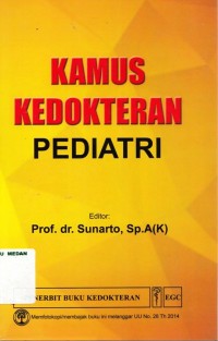 Kamus kedokteran pediatri