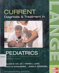 Current diagnosis & treatment in pediatrics