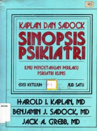 Kaplan dan Saddock Sinopsis Psikiatri Edisi ke7 Jilid 1