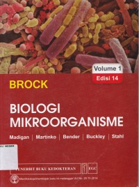 Brock biologi mikroorganisme, edisi 14, volume 1