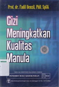 Gizi meningkatkan kualitas manula