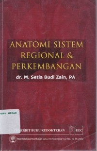 Anatomi sistem regional & perkembangan