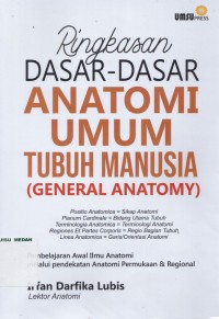 Ringkasan dasar-dasar anatomi umum tubuh manusia (general anatomy)