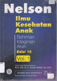 Nelson Ilmu kesehatan edisi 15 volume 1