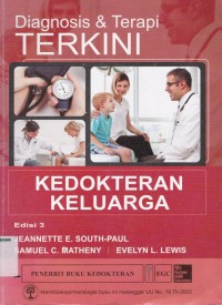 Diagnosis & terapi terkini kedokteran keluarga, edisi 3