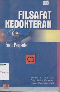 Filsafat kedokteran : suatu pengantar