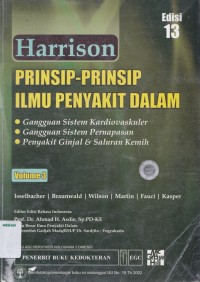 Harrison prinsip-prinsip ilmu penyakit dalam edisi 13 volume 3