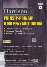 Harrison prinsip-prinsip ilmu penyakit dalam edisi 13 volume 5