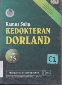 Kamus saku kedokteran Dorland edisi 25