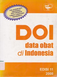 DOI Data Obat di Indonesia edisi 11