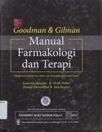 Goodman & Gilman manual farmakologi dan terapi