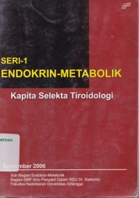Image of Seri-1 endokrin-metabolik : kapita selekta tiroidologi